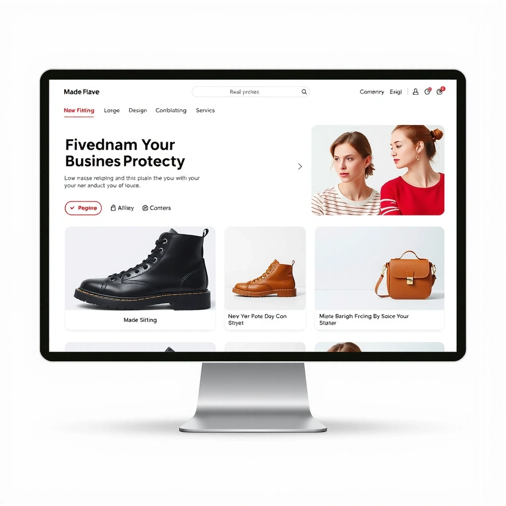 E-commerce website design