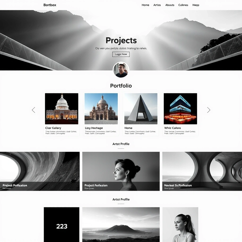 Creative Portfolio Website Design